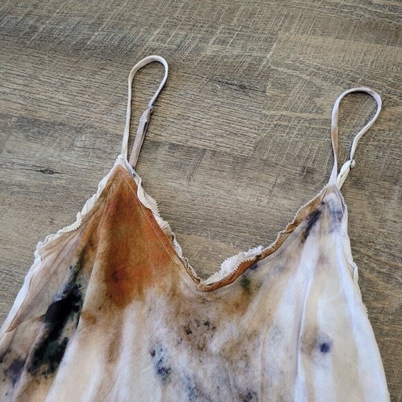 WILFRED | Aritzia Ruffle Camisole Tank Top Tie Dye | Sz. XXS - Picture 3 of 7
